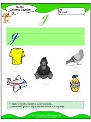 G Sesi Çalışma Sayfaları